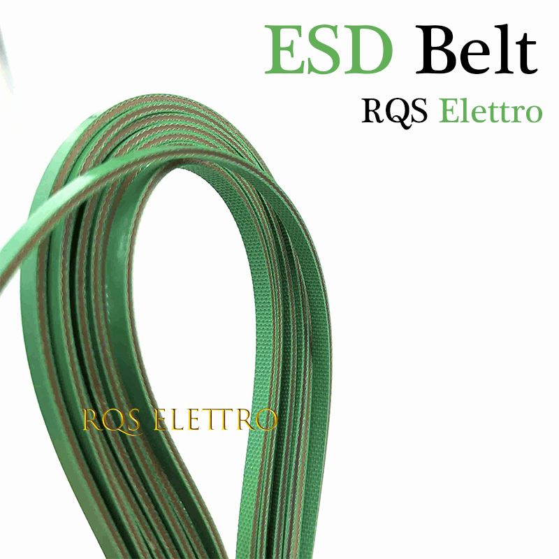 SMT connection table belt, 1.3mm thick ,track conveyor leather, placement machine printing machine belt, double green glossy belt