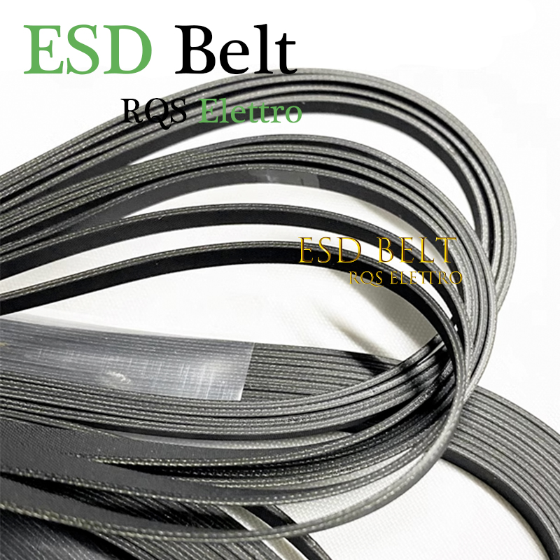 ESD Baseband, Two-sided black anti-static film base belt, flat belt, SMT conveyor belt 0.8/1/1.2/1.5mm thickness ,Customized